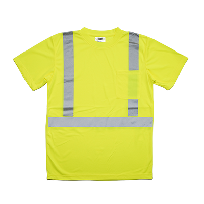 Premium ANSI Class 2 Birdseye Pocket T-shirt